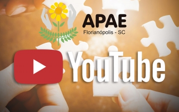 Canal no Youtube APAE Floripa