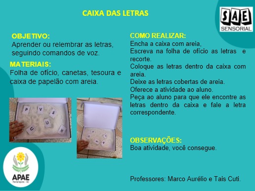 Ofício das letras