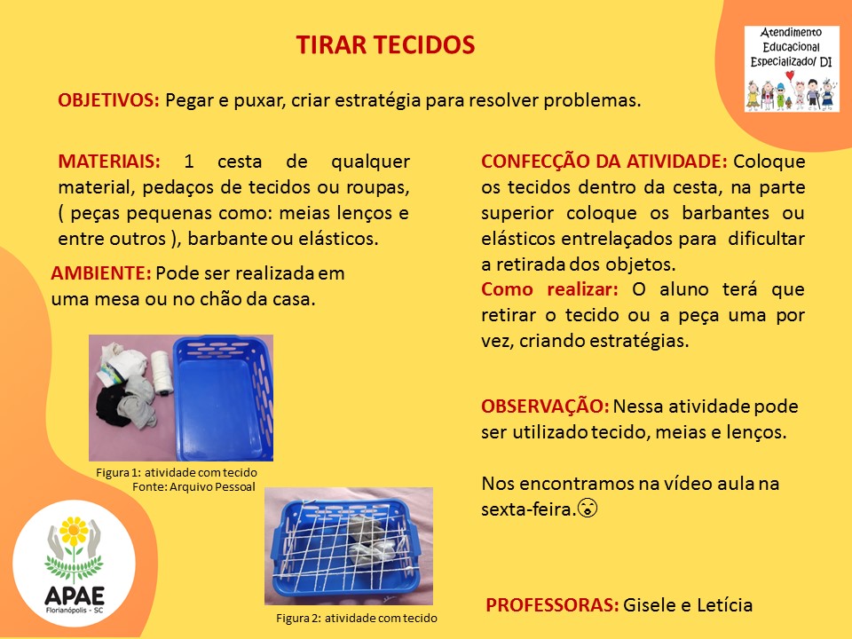 Estimulação Precoce 2 - Tirar o Tecido