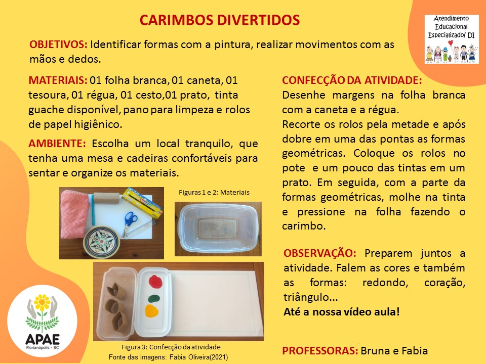 Atendimento Educacional Especializado - Carimbos Divertidos
