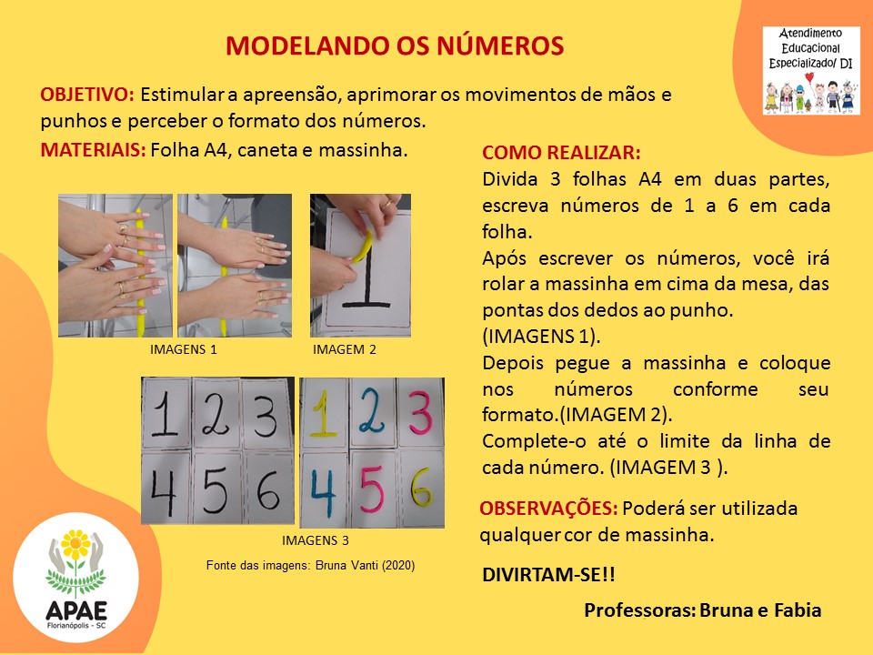 Estimulação Precoce 2 - Modelando os Números