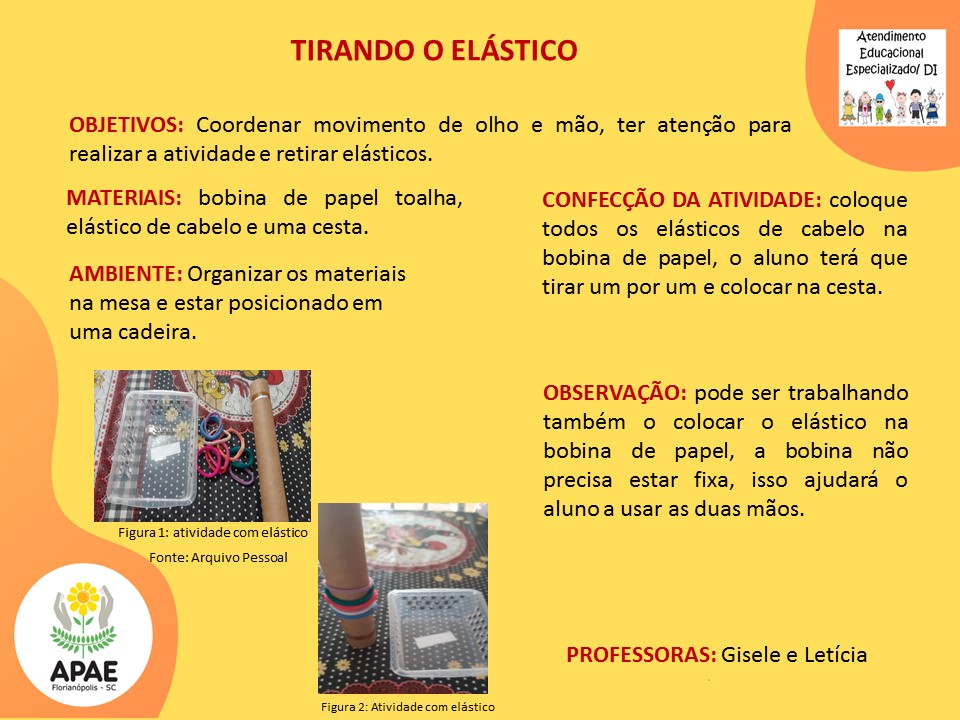 Estimulação Precoce 2 - Tirando o Elástico