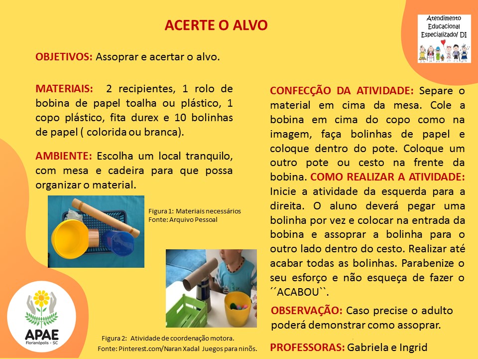 Estimulação Precoce 1 - Acerte o Alvo