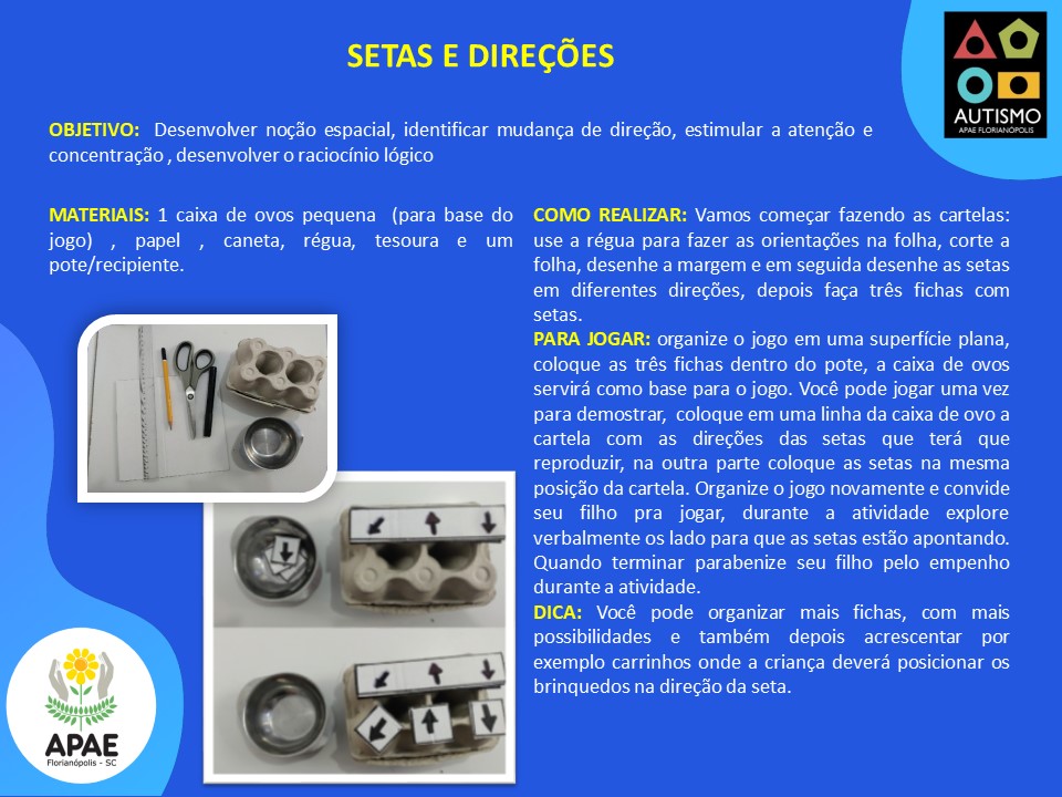 Setas e Direções - AEE