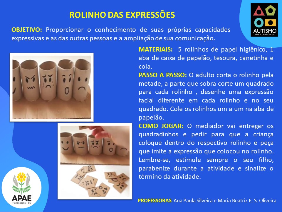 Rolinho das Expressões - AEE