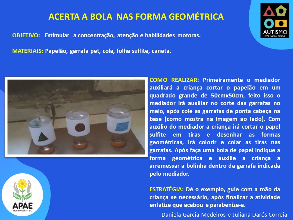 Acerte a Bola nas Formas Geométricas - AEE