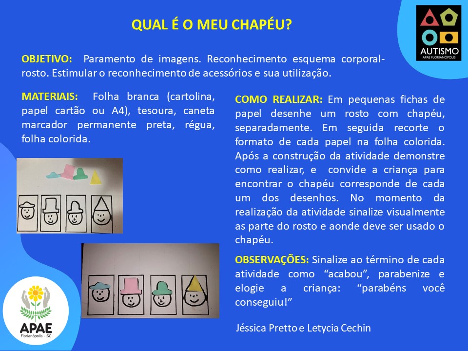 Qual é o meu Chapéu - AEE