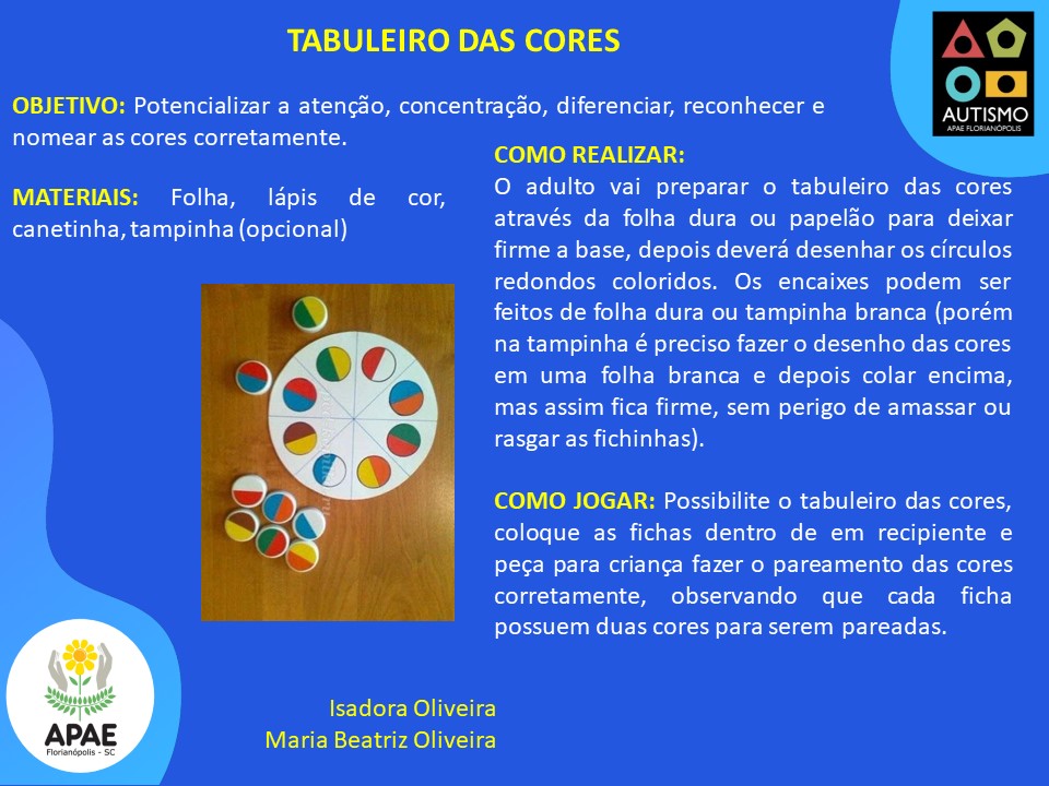 Tabuleiro de Cores - AEE