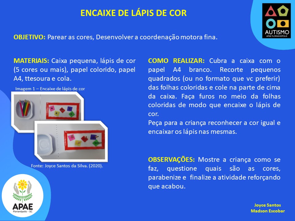 EPI-II - Encaixe de Lápis de Cor