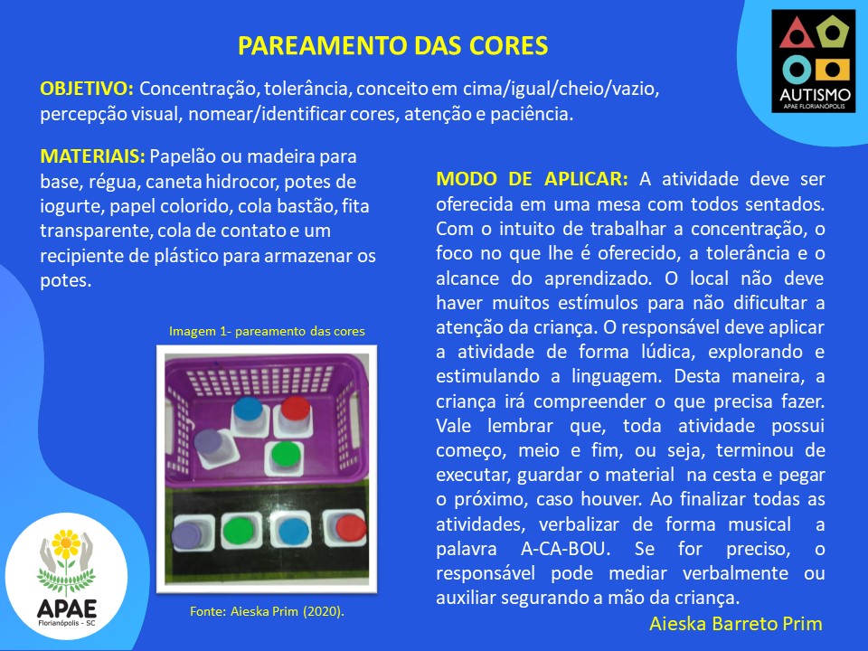 EPI - Pareamento das Cores