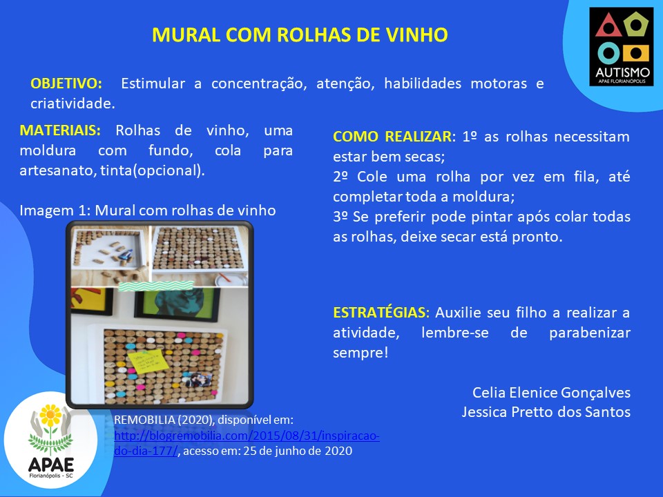 SAE - Mural com Rolhas de Vinho