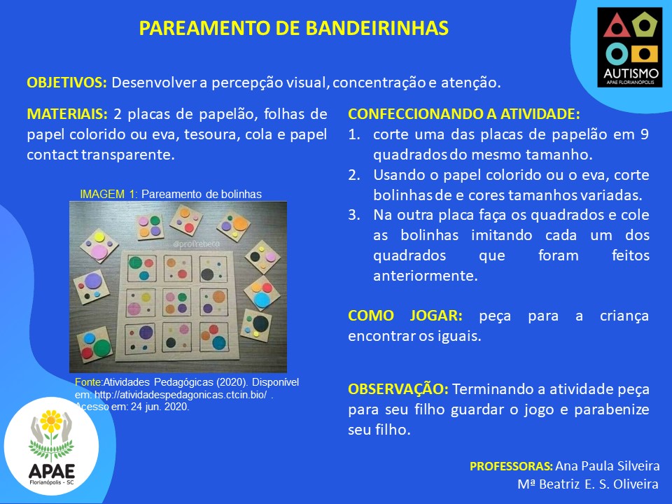 TEA - Pareamento de Bandeirinhas