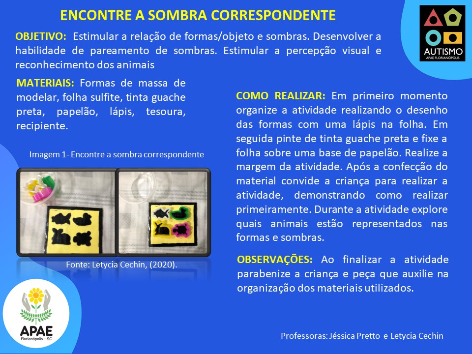 AEE TEA - Encontre a Sombra Correspondente