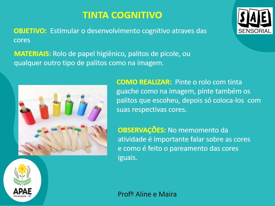 Tinta cognitiva - SAE Sensorial