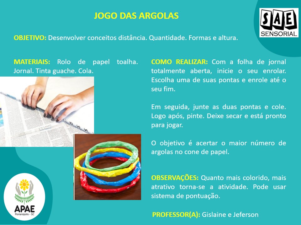 Jogo das Argolas - SAE Sensorial